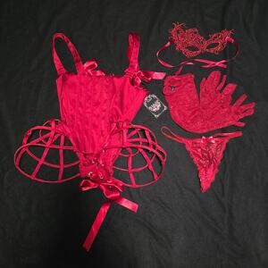 Unholy Love Disguise Lingerie Set